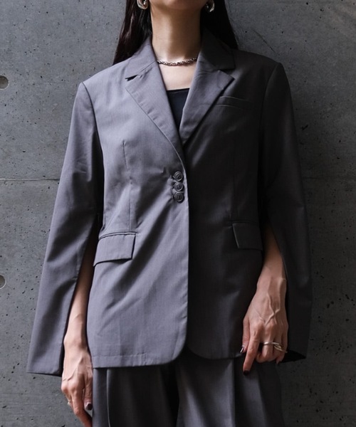 CIEL'AIR（シエルエアー） ジャケット テーラードジャケット SLIT