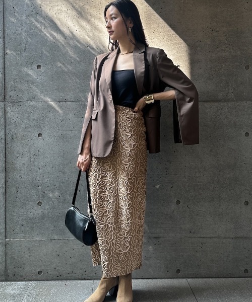 CIEL'AIR（シエルエアー） ジャケット テーラードジャケット SLIT