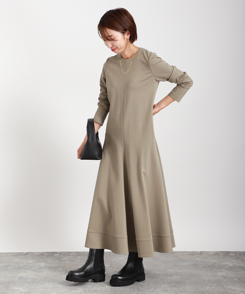 VERMEIL par iena（ヴェルメイユパーイエナ） 長袖ワンピース