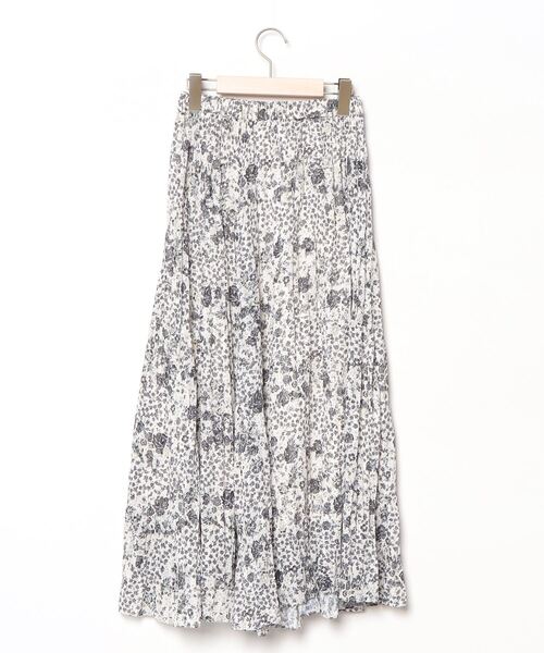 「CELFORD」 プリーツスカート 36 ベージュ レディース_画像2