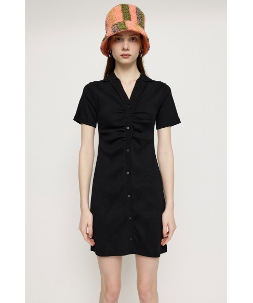 「SLY」 半袖ワンピース 1 グレー レディース_画像2