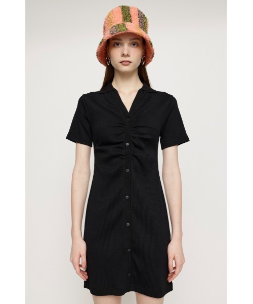 「SLY」 半袖ワンピース 1 グレー レディース_画像3