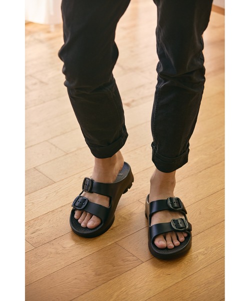 「TELIC」 サンダル S ブラウン メンズ_画像4