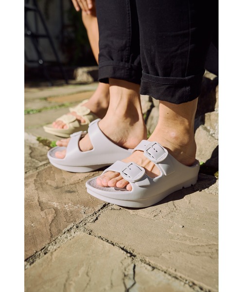 「TELIC」 サンダル S ブラウン メンズ_画像6