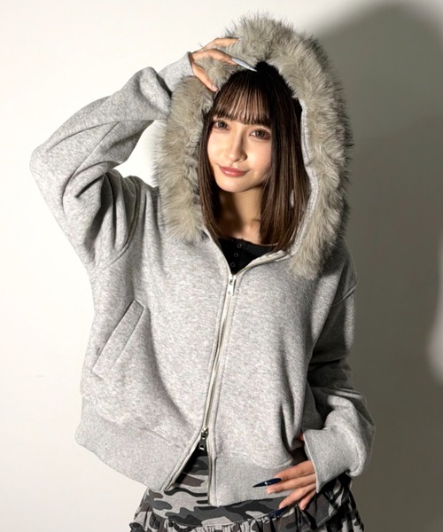 KOM（ドットコム） パーカー A'GEM/9 × 「.kom/ドットケーオーエム