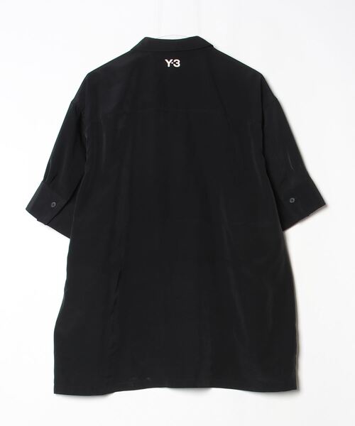 「Y-3」 半袖シャツ MEDIUM ブラック レディース_画像2
