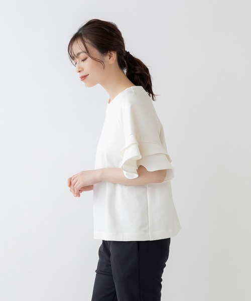 「Sono」 半袖カットソー 1 ブラック レディース_画像6