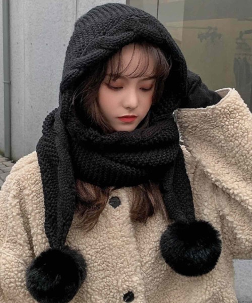 pur chouchou（ピュールシュシュ） キャップ 帽子 pur chouchou/ニット