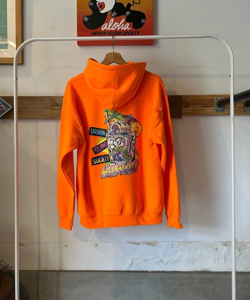 URBAN ISLAND SOCIETY（アーバンアイランドソサエティ） パーカー