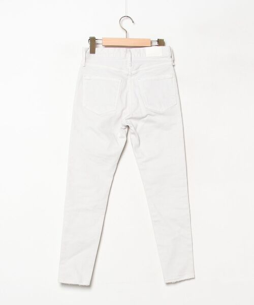 「upperhights」 スキニーデニムパンツ 21 ホワイト レディース_画像2
