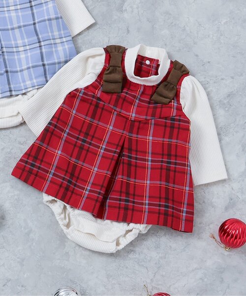 apres les cours（アプレレクール） ベビー服 ロンパース 「リンク」肩