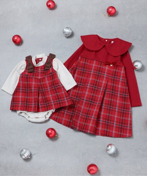 apres les cours（アプレレクール） ベビー服 ロンパース 「リンク」肩