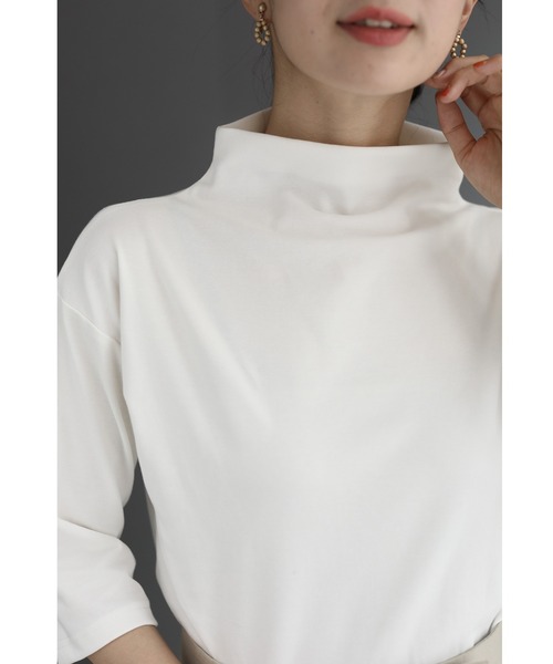 「CAWAII」 7分袖カットソー FREE ホワイト レディース_画像3