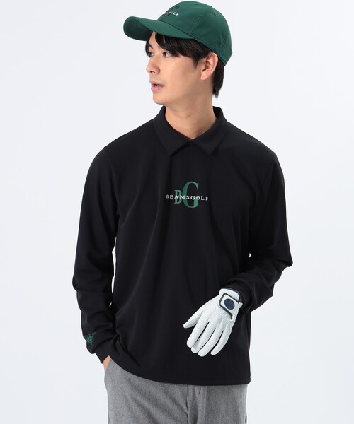 BEAMS GOLF（ビームス ゴルフ） 長袖Tシャツ M ブラック メンズ