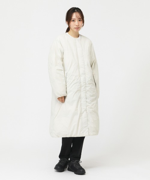 コート アウター ナンガ NO COLLAR DOWN COAT レディース