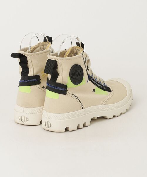 「PALLADIUM」 ハイカットスニーカー 24cm ベージュ メンズ_画像2