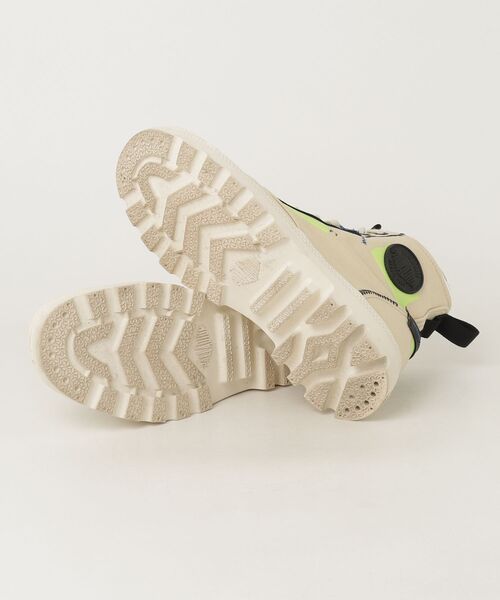 「PALLADIUM」 ハイカットスニーカー 24cm ベージュ メンズ_画像3