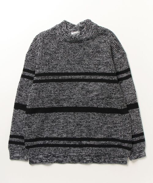 MONKEY TIME」 長袖ニット M ブラック メンズ MONKEY TIME(モンキー 