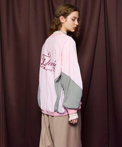 MAISON SPECIAL（メゾンスペシャル） Striped Print V-Neck Tops