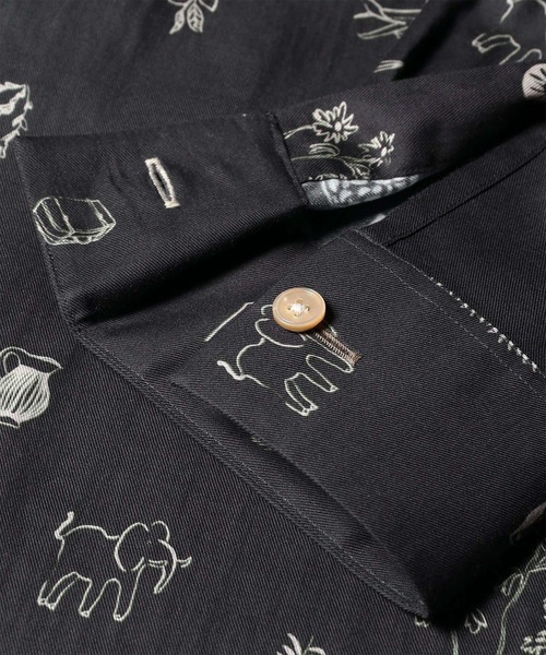 Paul Smith（ポール・スミス） シャツ Travel Print” プリントシャツ