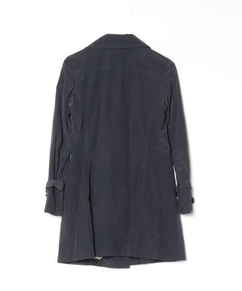 「Rue de B bis」 トレンチコート 2 ネイビー レディース_画像2