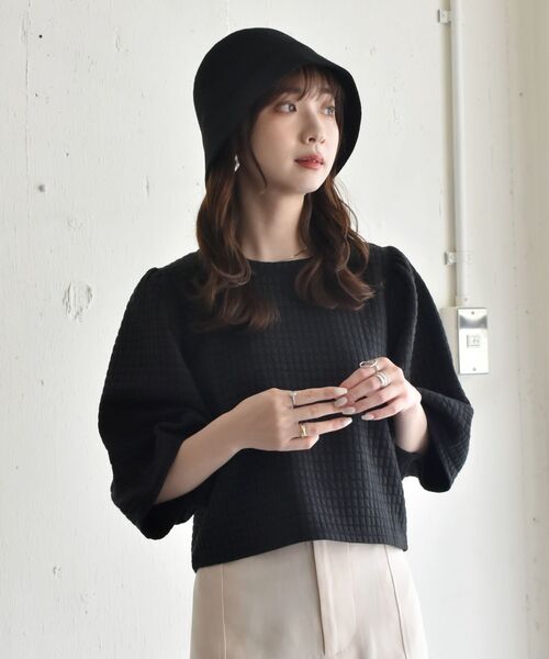 「RETRO GIRL」 半袖カットソー FREE ホワイト レディース_画像3