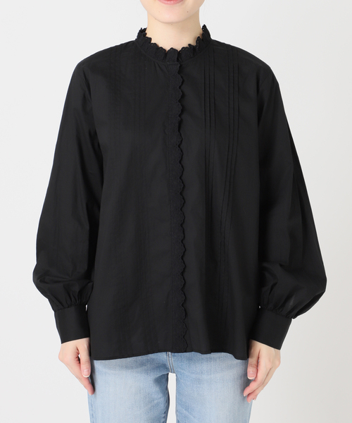 Spick＆Span（スピック アンド スパン） ブラウス シャツ レースフリル