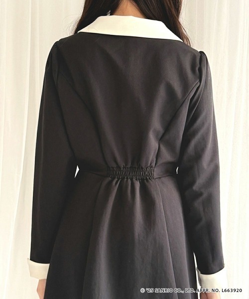 F i.n.t（フィント） ワンピース カットワークレイヤード風クレリック