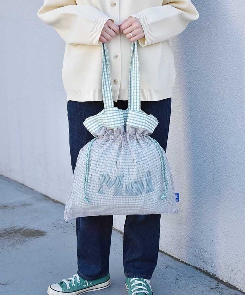 Bleu Bleuet（ブルーブルーエ） トートバッグ 巾着3WAYメッシュトート