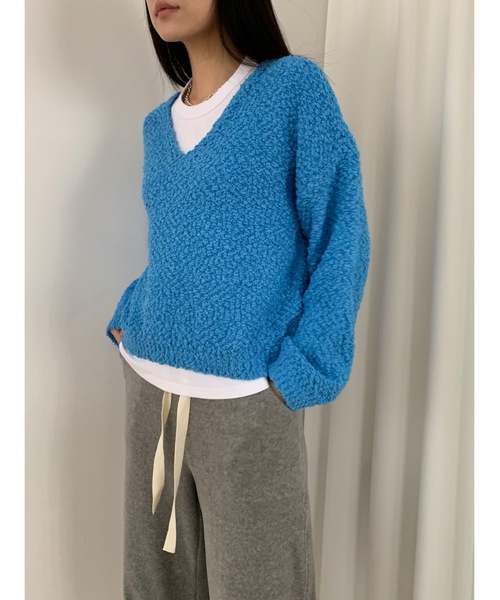 「Didot.showroom」 長袖ニット FREE ブラック レディース_画像5