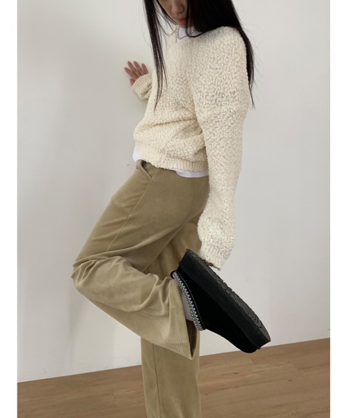 「Didot.showroom」 長袖ニット FREE ブラック レディース_画像8