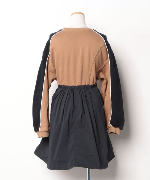 SNIDEL（スナイデル） 長袖ワンピース FREE ブラウン レディース