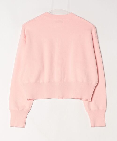 「EMMEL REFINES」 ニットカーディガン FREE ライトピンク レディース_画像2