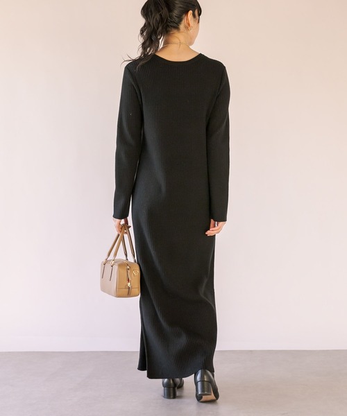 「RIVE DROITE」 ニットワンピース 36 アイボリー レディース_画像5