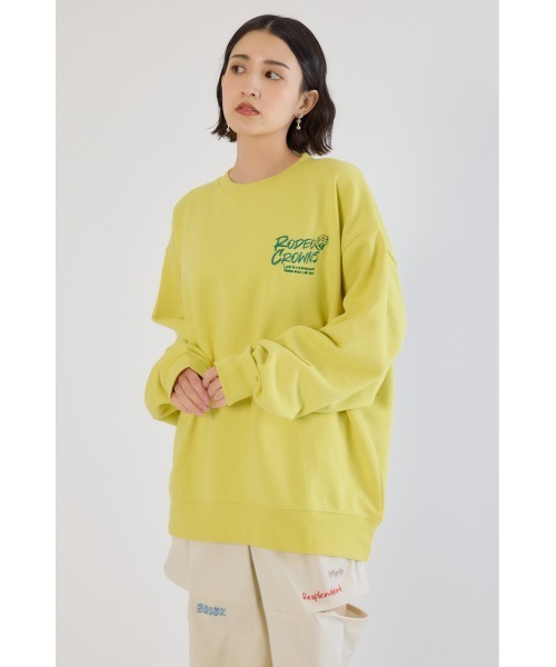RODEO CROWNS WIDE BOWL - 新品RCWBイエロー Champion REVERSE WEAVE スウェット RODEO CROWNS WIDE BOWL（ロデオクラウンズワイドボウル） トレーナー