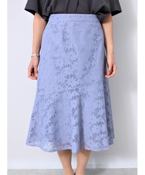 「fleur by mint breeze」 スカート LL ブルー レディース_画像5