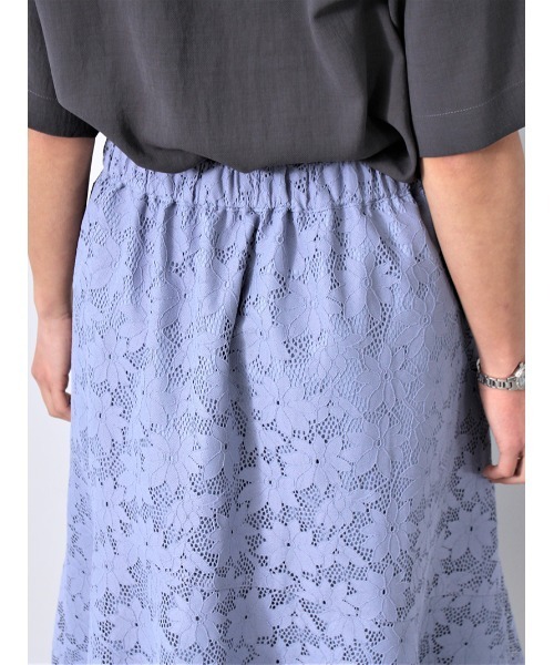 「fleur by mint breeze」 スカート LL ブルー レディース_画像8