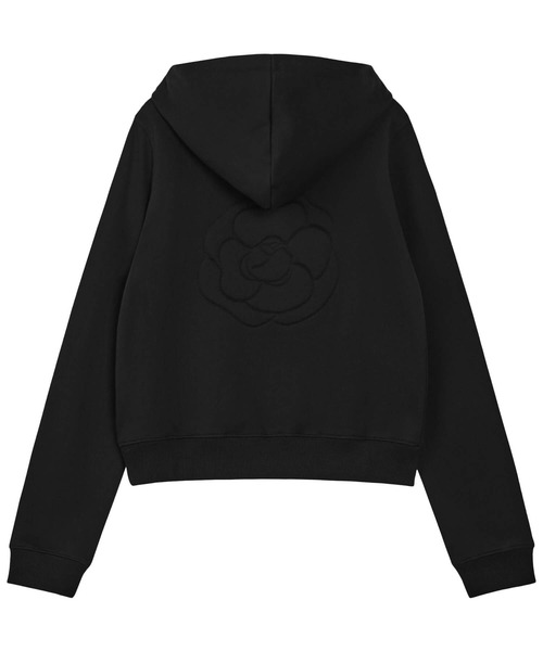 「EMIS」 プルオーバーパーカー FREE ブラック レディース_画像3