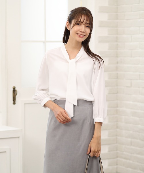 「DRESS LAB」 スカートスーツ L グレー レディース_画像7