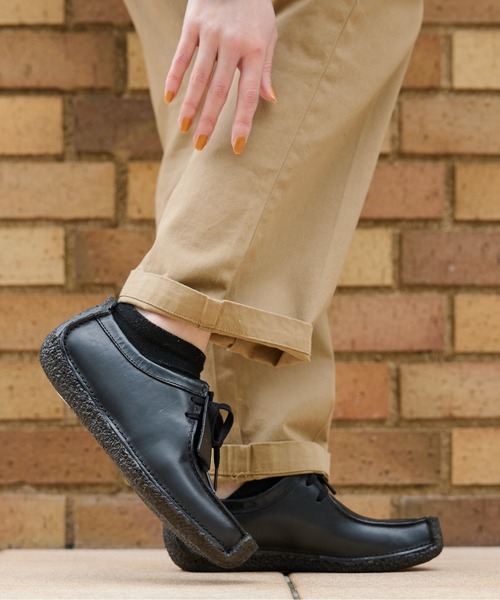 「Clarks」 シューズ 5h ブラック レディース_画像3