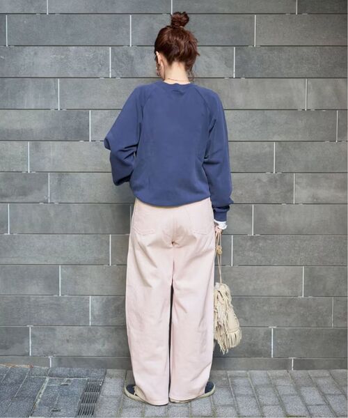 ワイドパンツ ジーンズ デニム デニムパンツ 「追加9」ウォッシャブル / DU JOUR / デュ ジュール BARREL BAGGY JEANの画像
