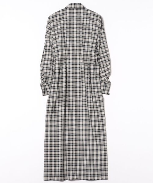 CLANE（クラネ） ワンピース CLANE UP POCKET CHECK SHIRT ONEPIECE