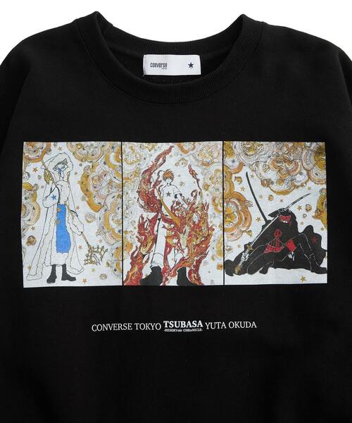 CONVERSE TOKYO トレーナー スウェット 「CLAMP」「ツバサ-RESERVoir