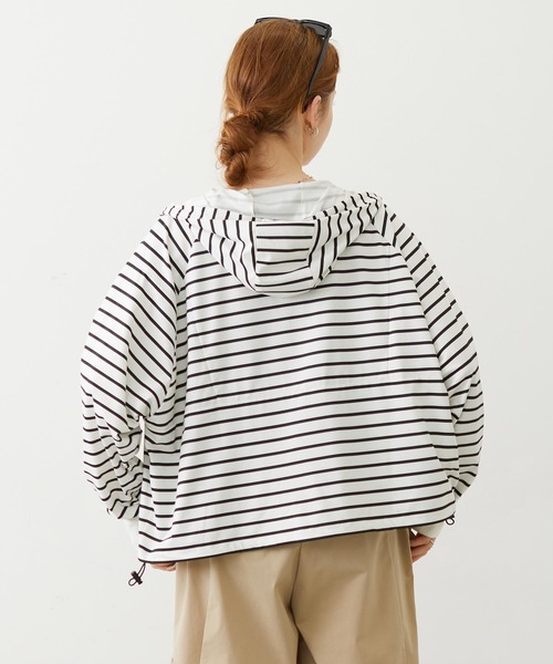 MILKFED.（ミルクフェド） uvカット ラッシュガード RASH GUARD ZIP