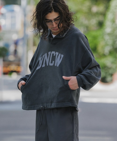 トレーナー/スウェット REMI RELIEF Tie Dye SWEAT REMI RELIEF（レミ レリーフ） スウェットカットソー L ホワイト