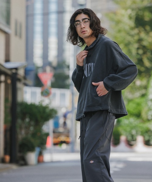 新品未使用 【REMI RELIEF/レミレリーフ】Oversize Sweat REMI RELIEF（レミ レリーフ） SP加工裏毛アウトドアBIGサイズクルー