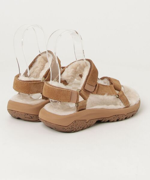 「Teva」 フラットサンダル W6 ブラウン レディース_画像2