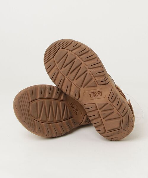 「Teva」 フラットサンダル W6 ブラウン レディース_画像3