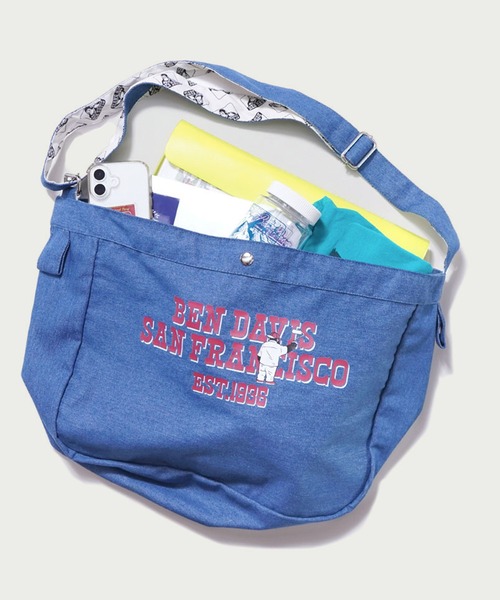 BEN DAVIS（ベンデイビス） ショルダーバッグ NEWS PAPER BAG/ニュース