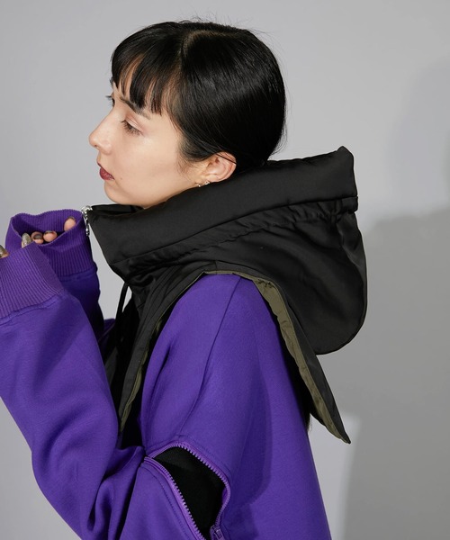 「ear PAPILLONNER」 帽子 FREE ブラック レディースの画像
